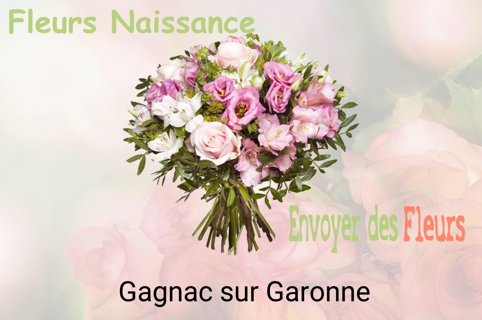 Bouquet de fleurs de naissance livré à Gagnac-sur-Garonne