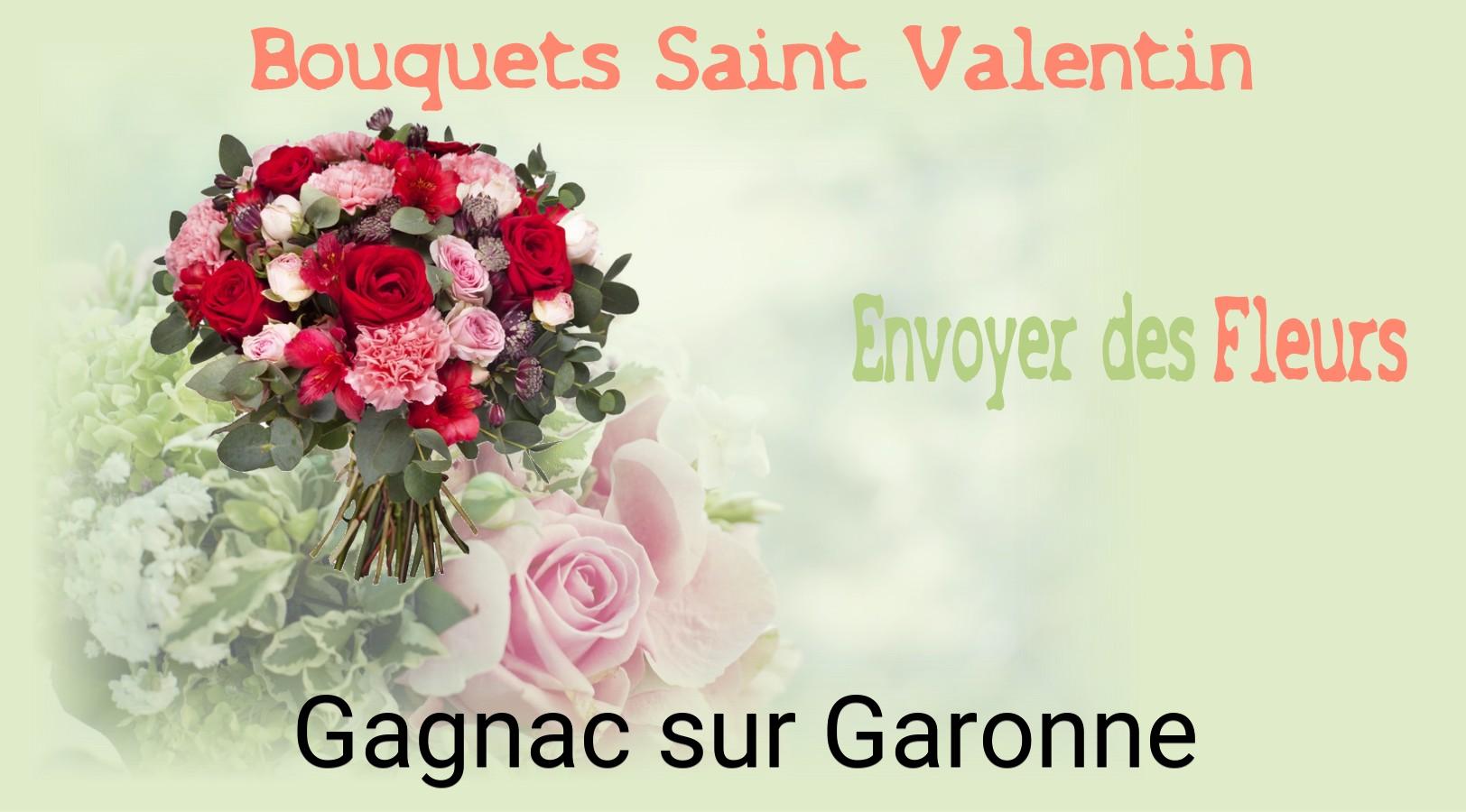 Roses de Saint-Valentin livrées à Gagnac-sur-Garonne